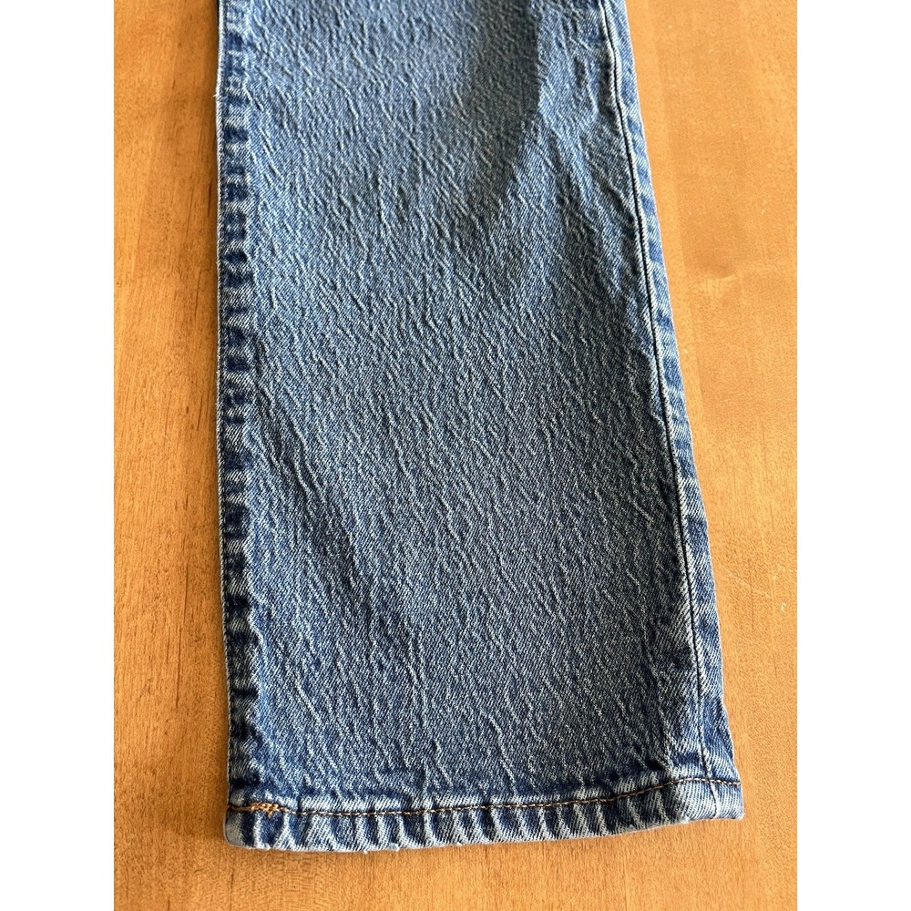 Madewell The Perfect Vintage Straight Jeans Women's Blue Size 32 Classic Denim - Picture 2 of 11